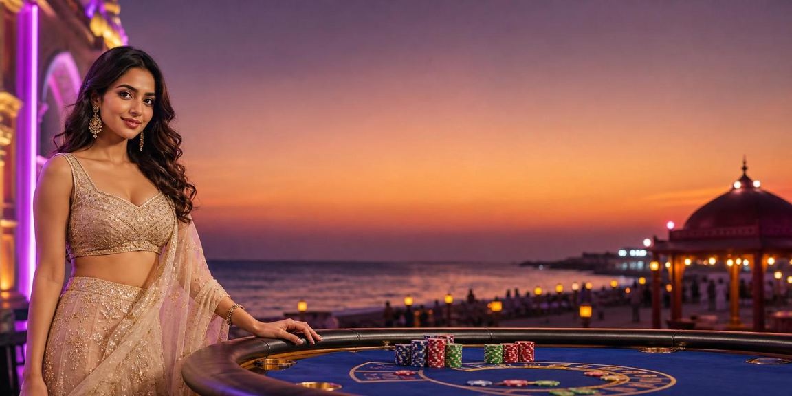 VIP player enjoying betting at Chennai Marina Beach event